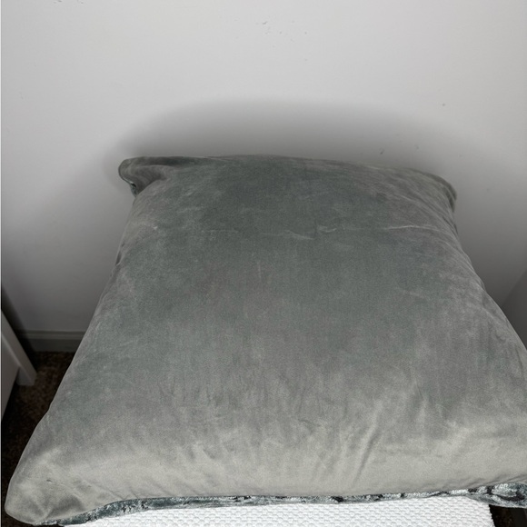 Blue Metallic pillow covers (2) - Picture 9 of 9